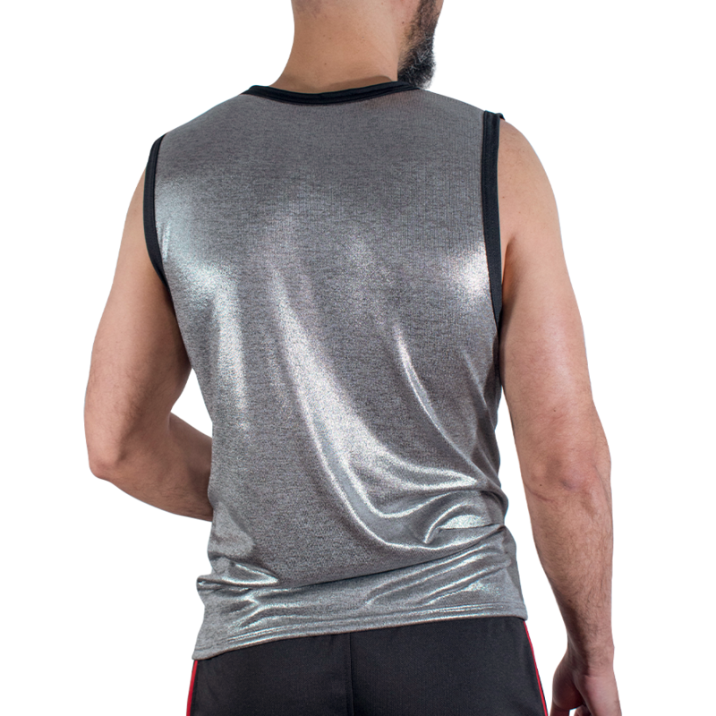 Macho-Ende Glitter T-Shirt Männer · Herrenunterwäsche (Bild 3)