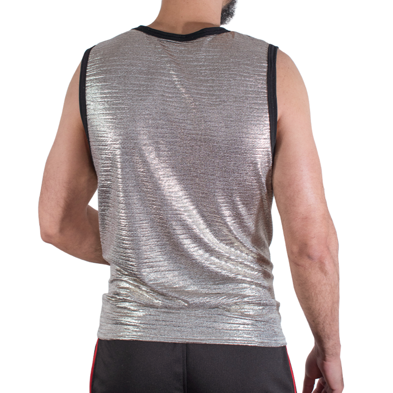 Macho-Shimmer Textured T-Shirts für Männer · Herrenunterwäsche (Bild 3)