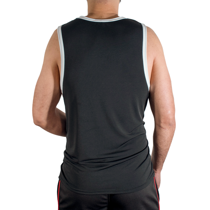 Macho-CMV004 Gym T-Shirt Schwarz · Herrenunterwäsche (Bild 3)