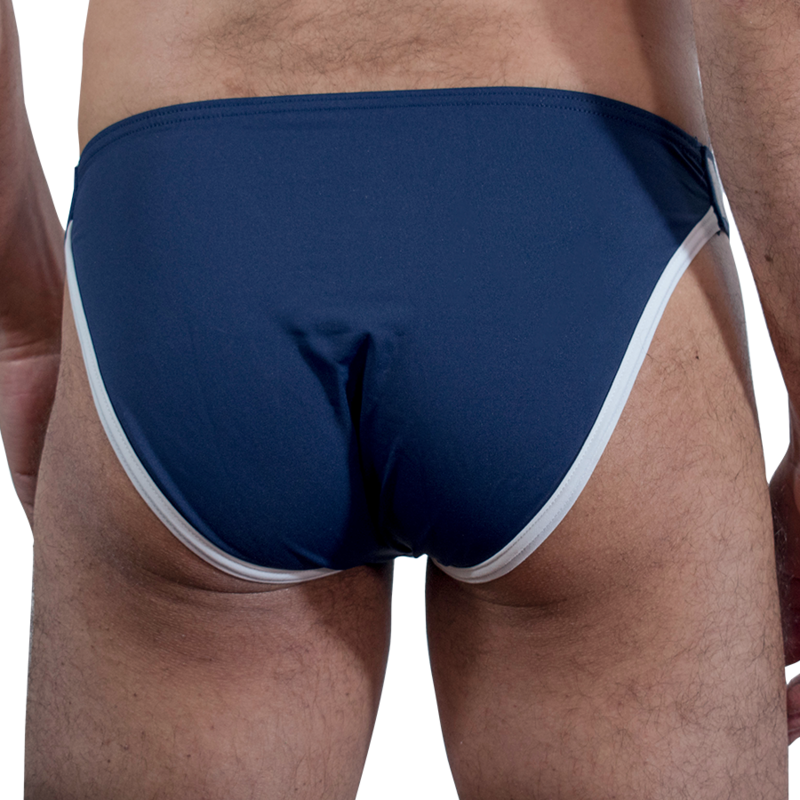 Macho-MCH011 Slip Side Blau Geschlossen · Herrenunterwäsche (Bild 3)