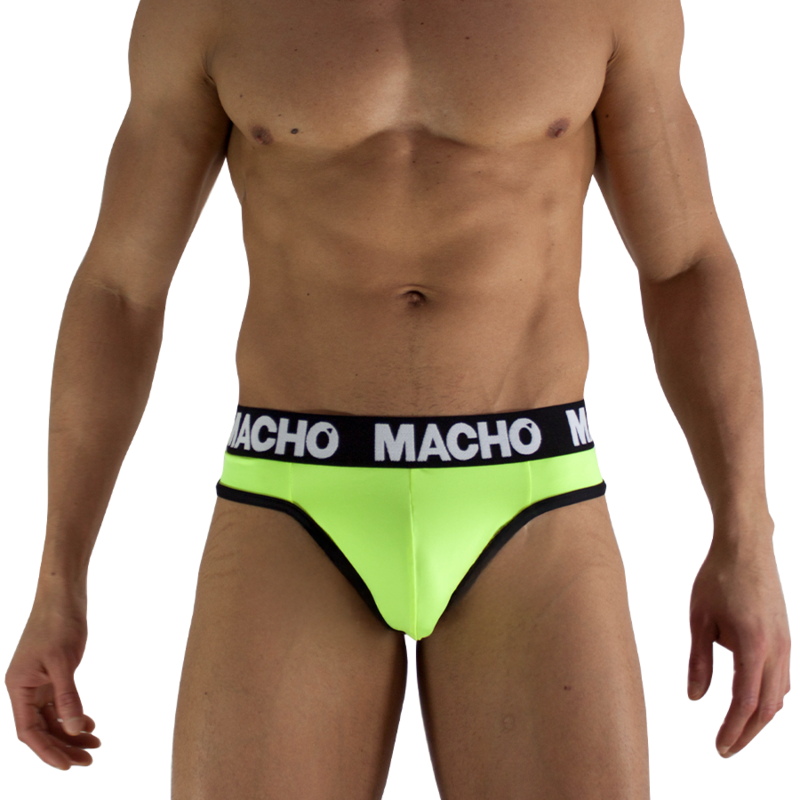 Macho-MTG001 Herren-Tanga Neongelb