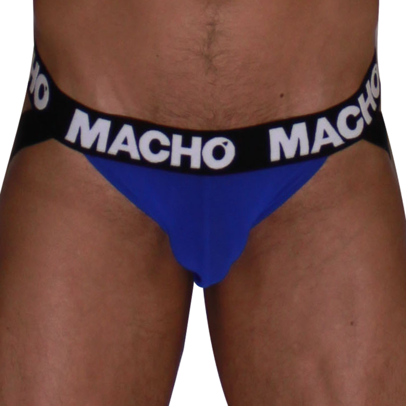 Macho-MX28AZ Jockstrap Grille Blau