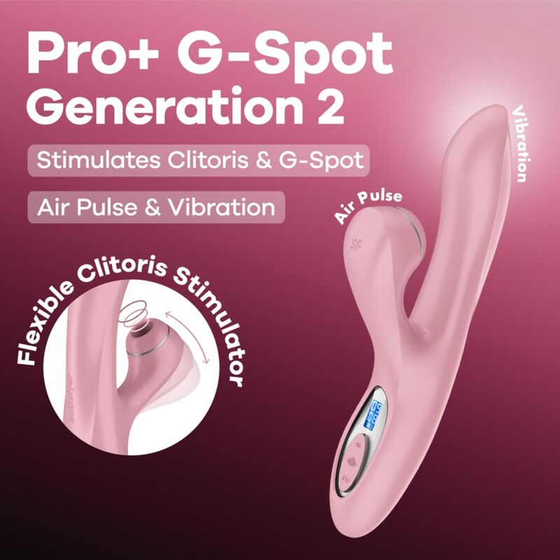 Satisfyer-Pro+ G-Spot Generation 2 Stimulator Rosa · Vibratoren (Bild 7)