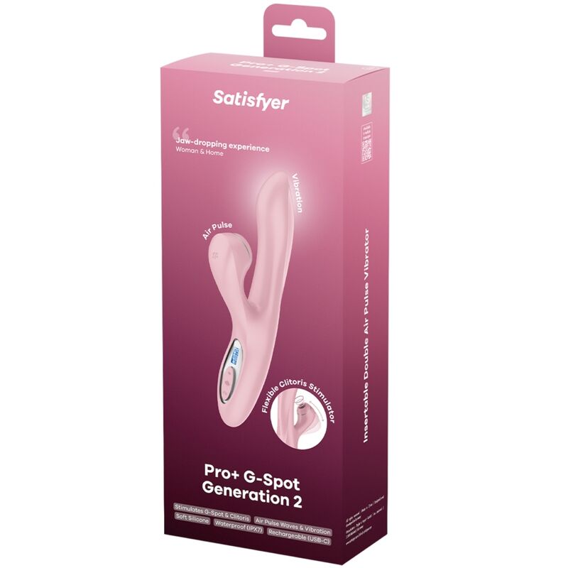 Satisfyer-Pro+ G-Spot Generation 2 Stimulator Rosa · Vibratoren (Bild 8)