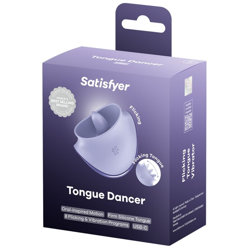Satisfyer-Dancer Stimulator Klitoris Flieder · Vibratoren (Bild 5)