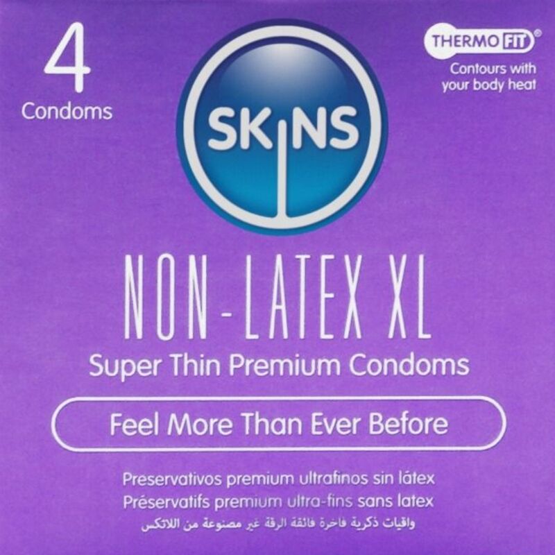Skins-Kondom ohne Latex XL 4 Stk. · Kondome