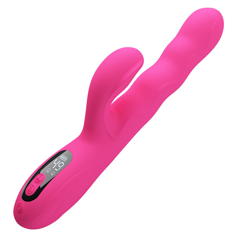Pretty Love-Winters Vibrator Kaninchen mit Rosa LED-Bildschirm · Vibratoren