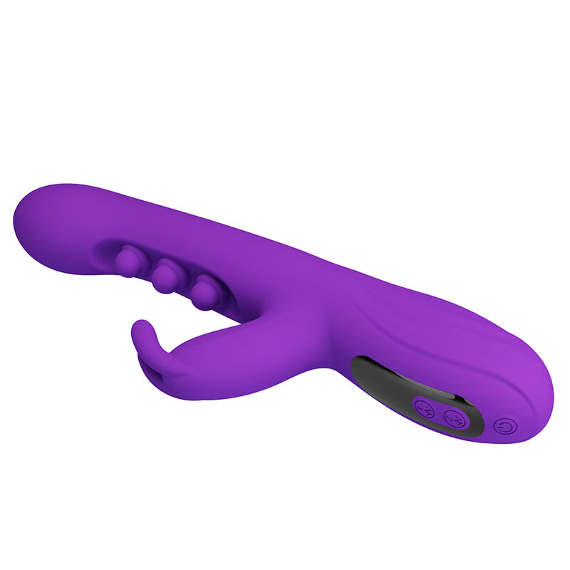 Pretty Love-Sabien Vibrator Rabbit mit Tapping Lila · Vibratoren (Bild 4)