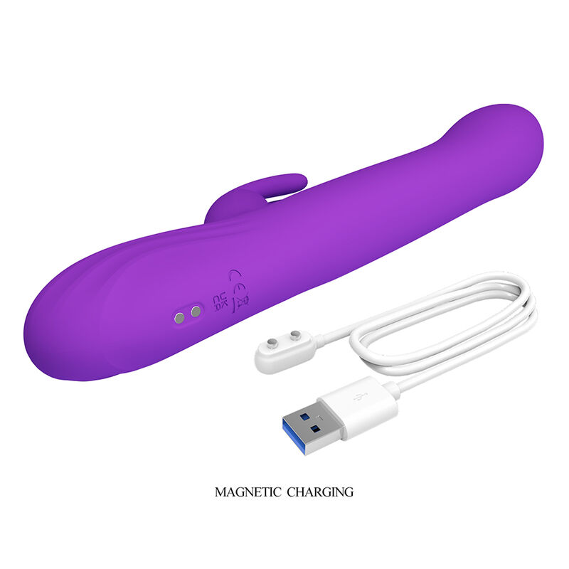 Pretty Love-Sabien Vibrator Rabbit mit Tapping Lila · Vibratoren (Bild 9)