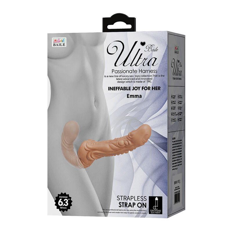 Baile-Emma Strap-on Textured für Doppelpenetration · Sextoys (Bild 4)