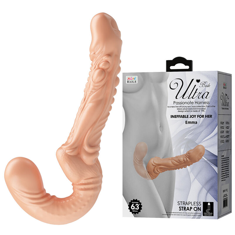 Baile-Emma Strap-on Textured für Doppelpenetration · Sextoys (Bild 8)