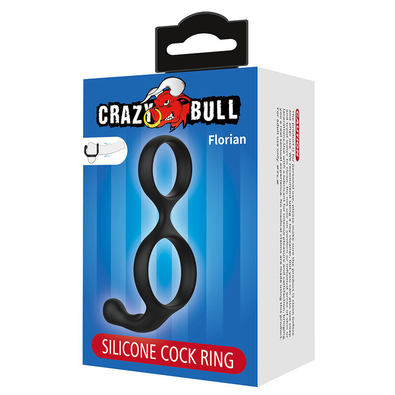 Crazy Bull-Florian Doppel Penis Ring und Schwarz Hoden · Sextoys (Bild 3)