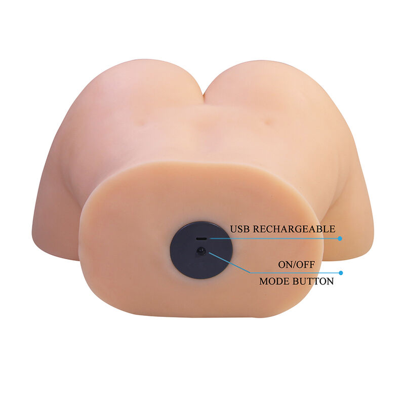 Crazy Bull-Liora XXL Masturbator Double Vagina und Ano · Sextoys (Bild 6)