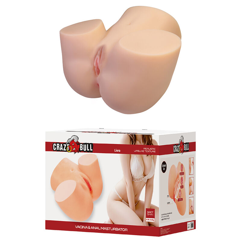 Crazy Bull-Liora XXL Masturbator Double Vagina und Ano · Sextoys (Bild 8)