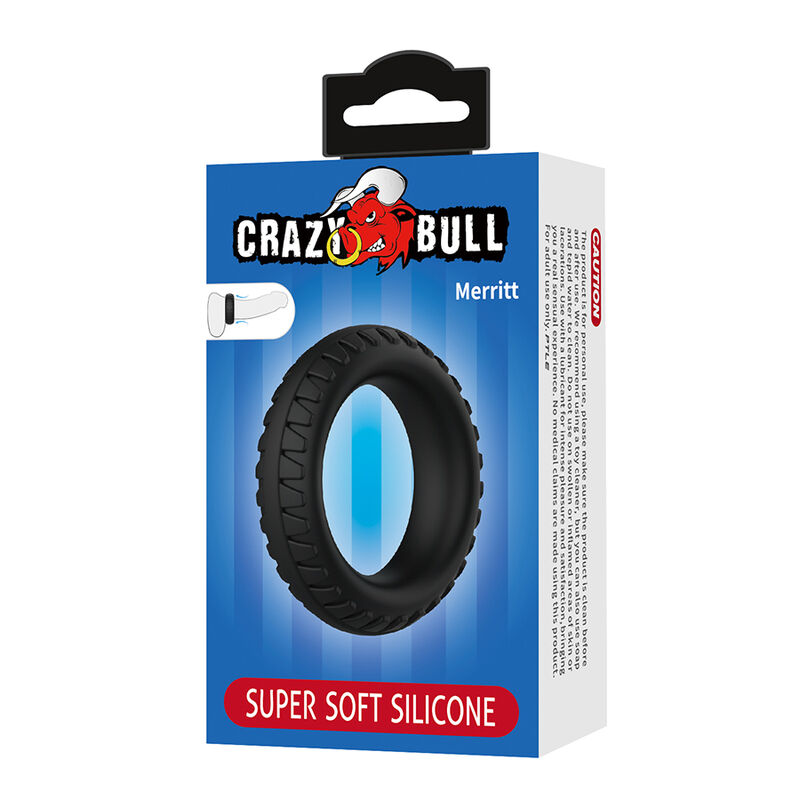 Crazy Bull-Merritt Ring Textured für Schwarz Penis · Sextoys (Bild 4)