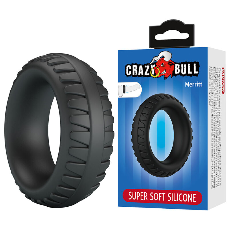 Crazy Bull-Merritt Ring Textured für Schwarz Penis · Sextoys (Bild 8)