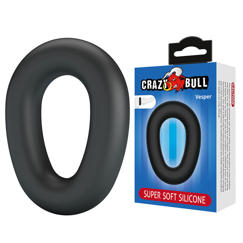 Crazy Bull-Vesper Penisring aus Silikon Schwarz · Sextoys (Bild 7)