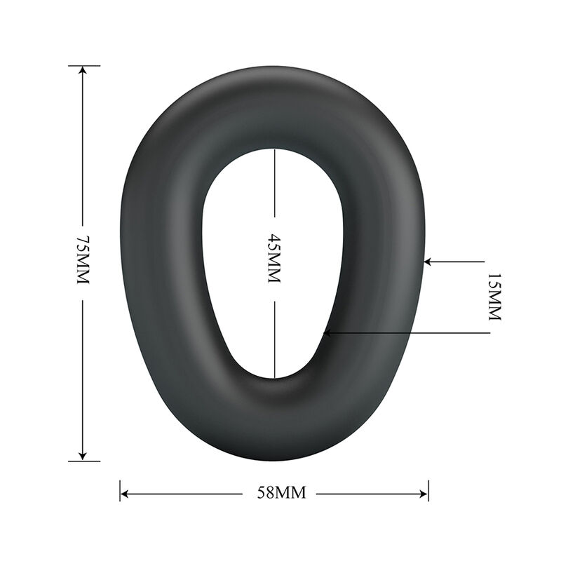 Crazy Bull-Vesper Penisring aus Silikon Schwarz · Sextoys (Bild 3)