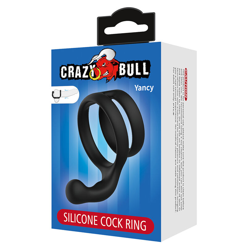 Crazy Bull-Yancy Doppel Penis Ring und Schwarz Hoden · Sextoys (Bild 7)
