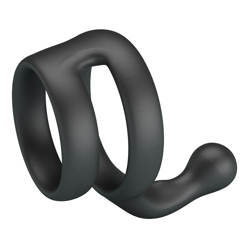 Crazy Bull-Yancy Doppel Penis Ring und Schwarz Hoden · Sextoys (Bild 3)