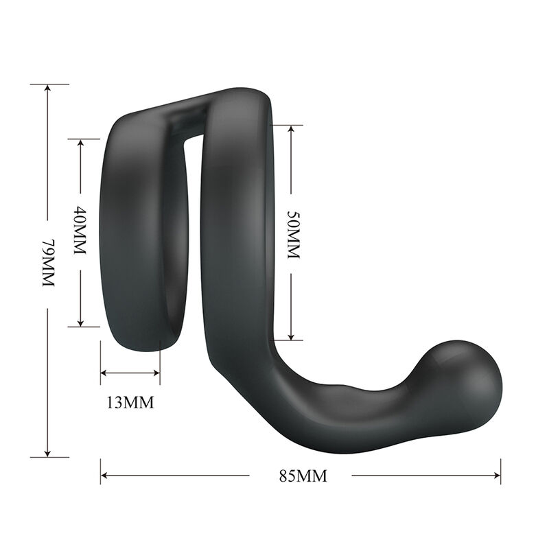 Crazy Bull-Yancy Doppel Penis Ring und Schwarz Hoden · Sextoys (Bild 6)