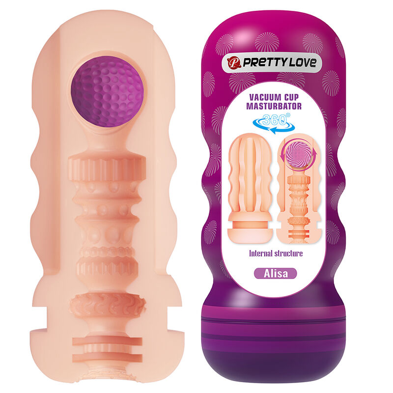 Pretty Love-Vaginal Masturbator mit Naht und Textur · Sextoys