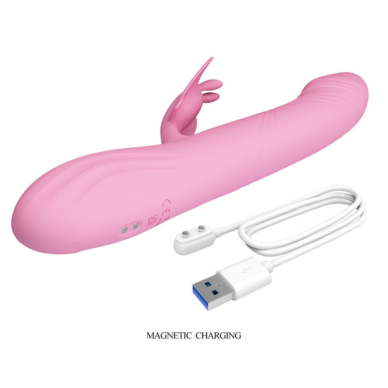 Pretty Love-Schöne Vibrator Rabbit mit Schmetterling und Rosa LED · Vibratoren (Bild 10)