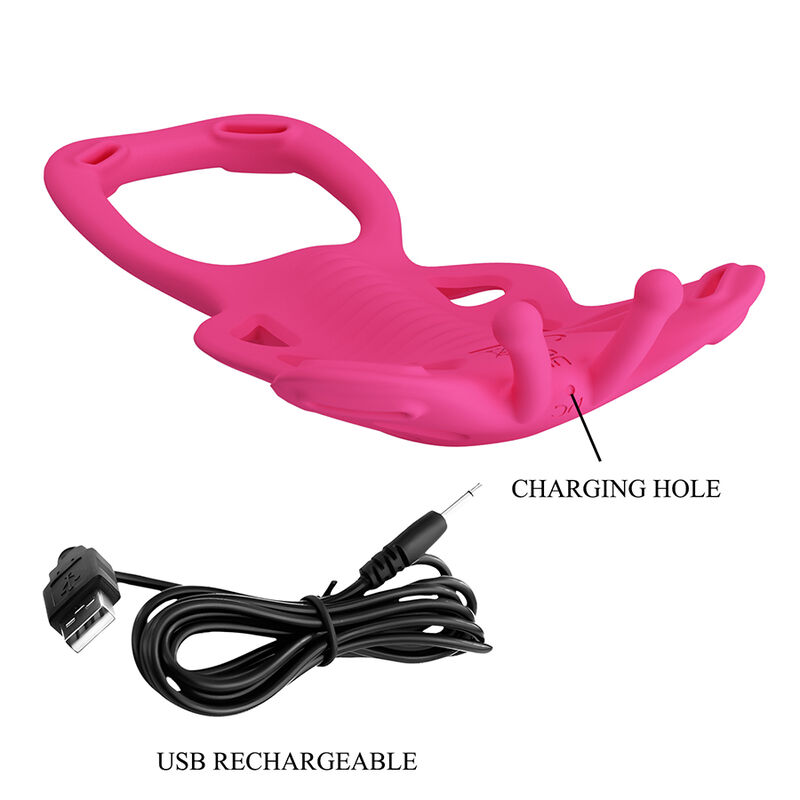 Pretty Love-Butterfly Vibrator Slip mit Rosa-Anwendung · Vibratoren (Bild 7)