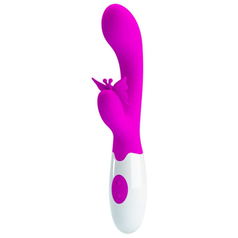 Pretty Love-Butterfly Kiss Vibrator Rabbit 30 Funktionen Lila · Vibratoren (Bild 5)