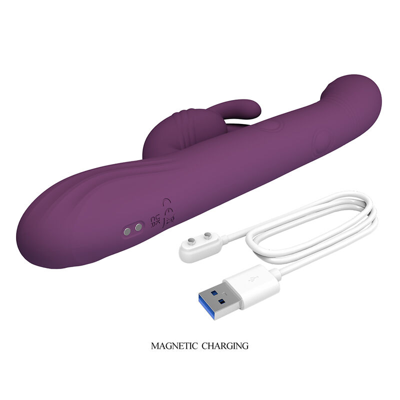 Pretty Love-Dee Vibrator multifunktionale Hase Lila · Vibratoren (Bild 5)