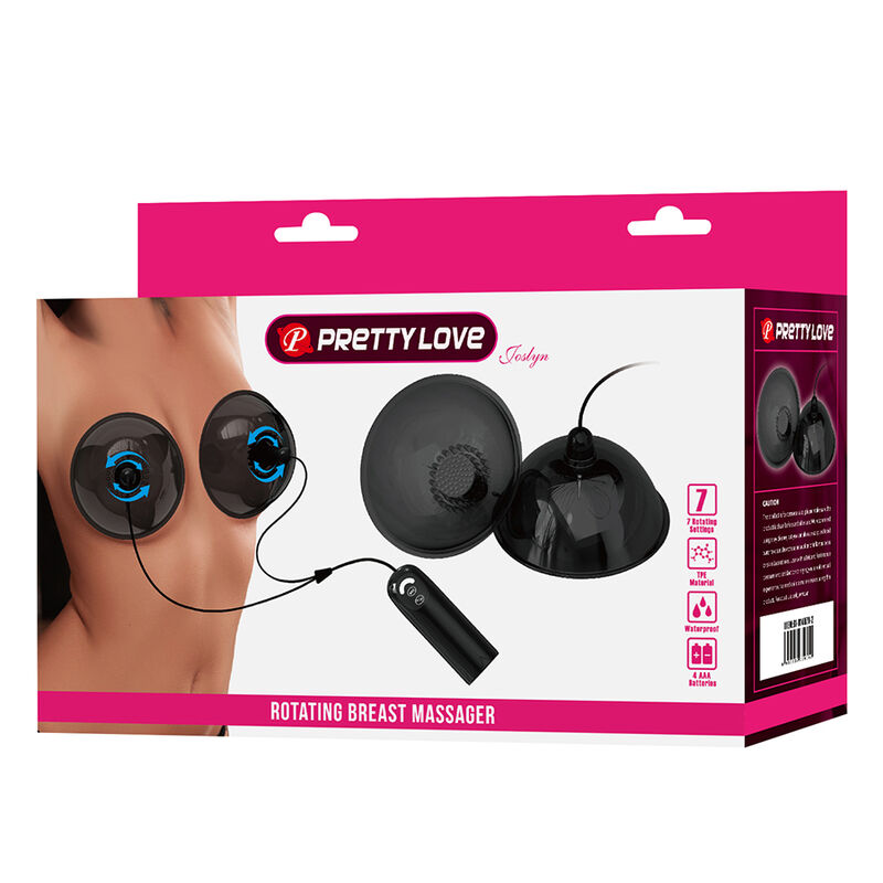 Pretty Love-Stimulator Saug- und Drehung Schwarz · Vibratoren (Bild 5)