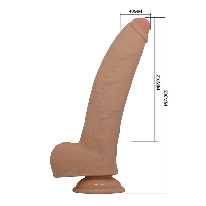Pretty Love-Fabian Dildo flexibel mit Saugnapf 23 cm · Sextoys (Bild 6)