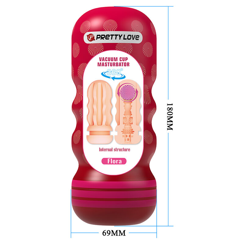Pretty Love-Flora Masturbator Vaginal mit Suction · Sextoys (Bild 5)