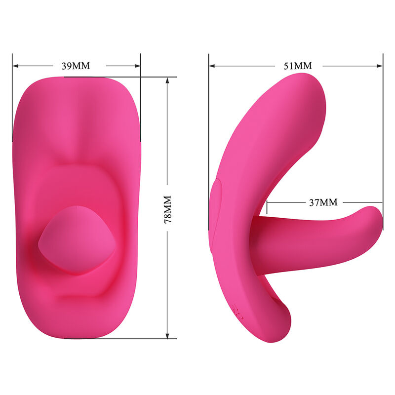 Pretty Love-Hazelynn Vibrator mit Anwendung 12 Funktionen Rosa · Vibratoren (Bild 7)