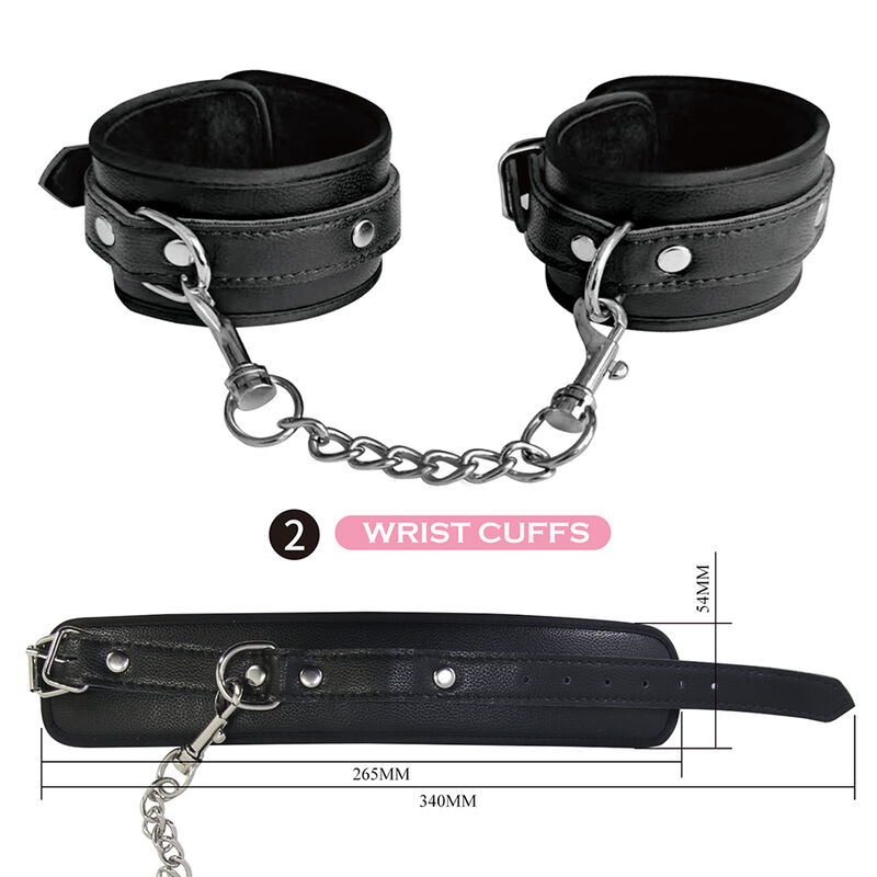 Pretty Love-Kit BDSM 8 Teile Schwarz · BDSM-Zubehör (Bild 2)