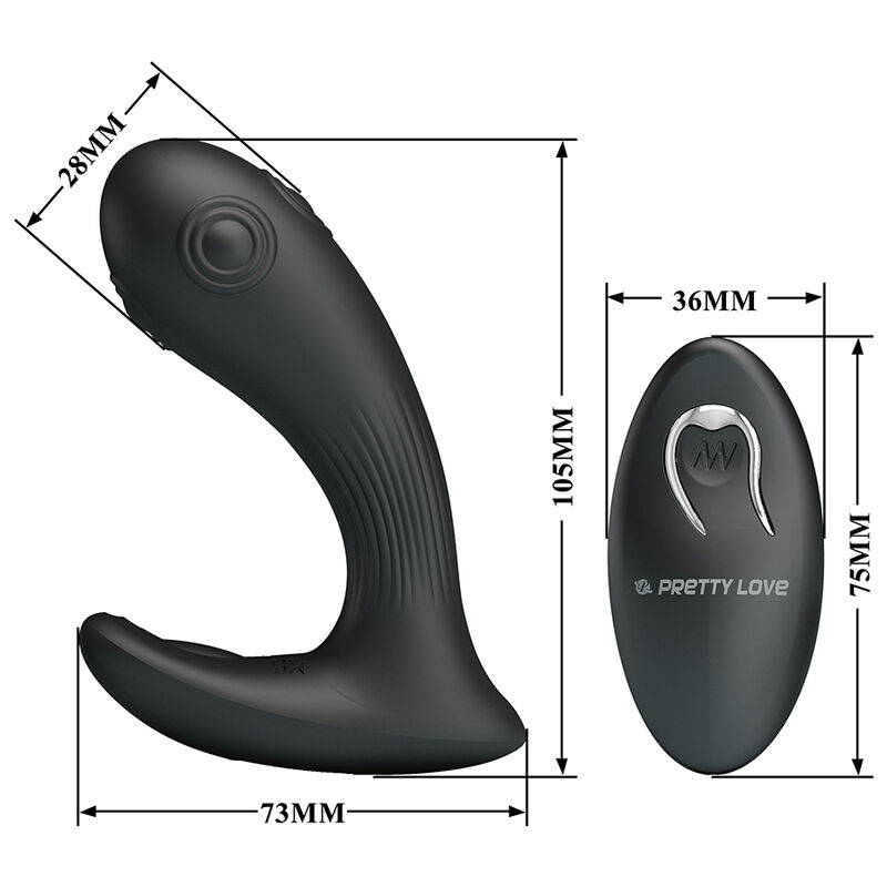 Pretty Love-Mirabelle Vibrator Prostata mit Fernbedienung · Sextoys (Bild 5)