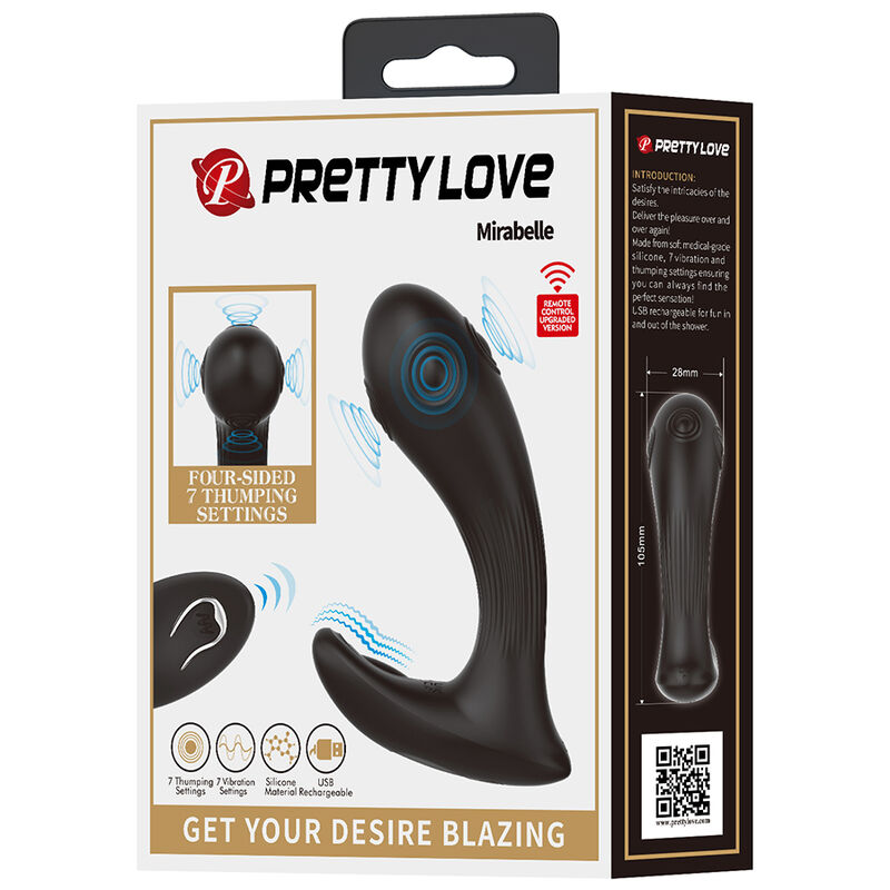 Pretty Love-Mirabelle Vibrator Prostata mit Fernbedienung · Sextoys (Bild 8)