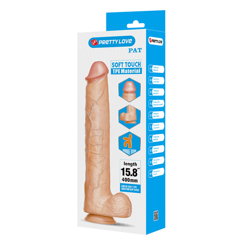Pretty Love-Cuckold Realist Flexible 40 cm Natural · Sextoys (Bild 3)