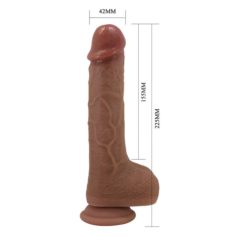 Pretty Love-Tommy Vibrator Realistic mit Braun Spinta Geschlossen · Vibratoren (Bild 4)