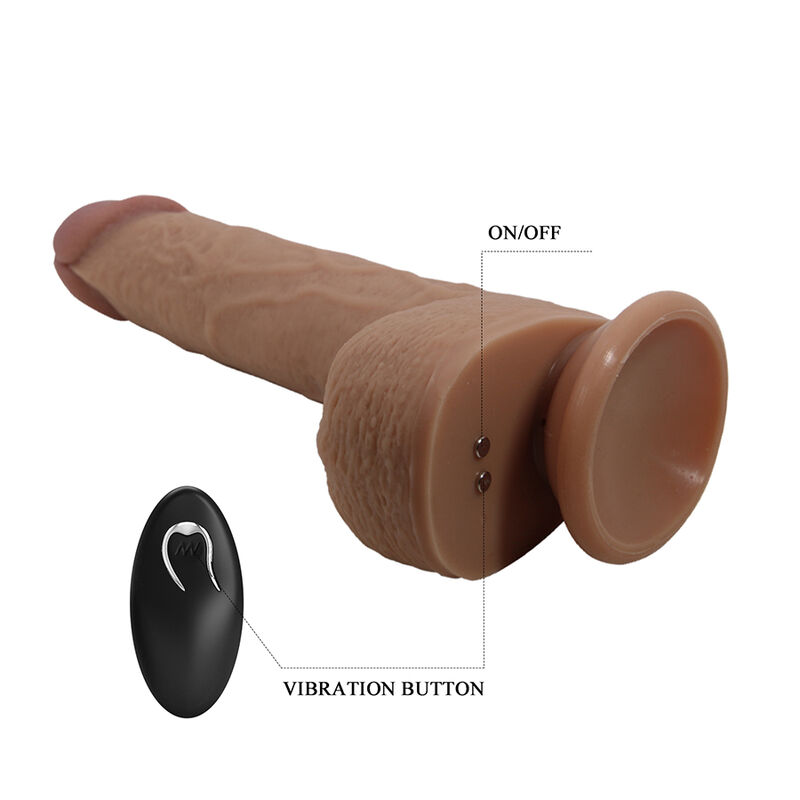 Pretty Love-Tommy Vibrator Realistic mit Braun Spinta Geschlossen · Vibratoren (Bild 8)