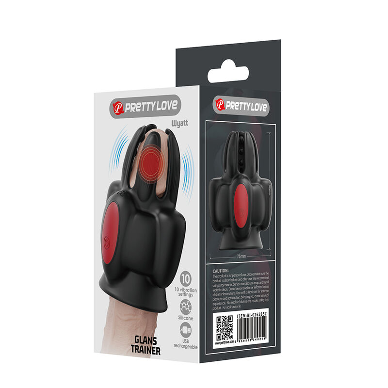 Pretty Love-Wyatt Masturbator Vibrator Wiederaufladbar · Sextoys (Bild 9)