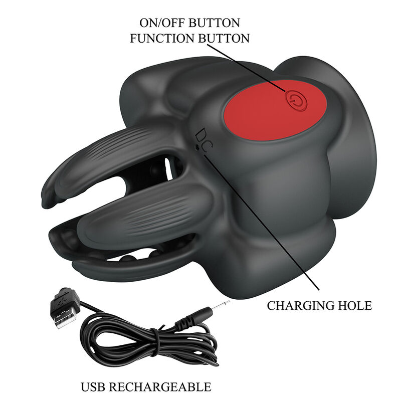 Pretty Love-Wyatt Masturbator Vibrator Wiederaufladbar · Sextoys (Bild 7)