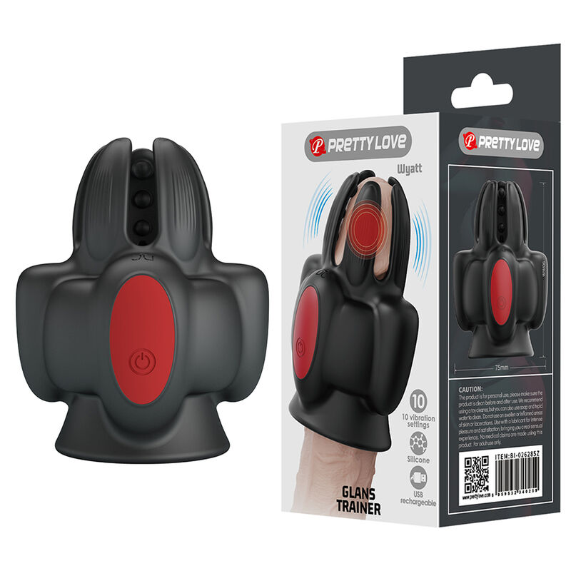 Pretty Love-Wyatt Masturbator Vibrator Wiederaufladbar · Sextoys (Bild 5)