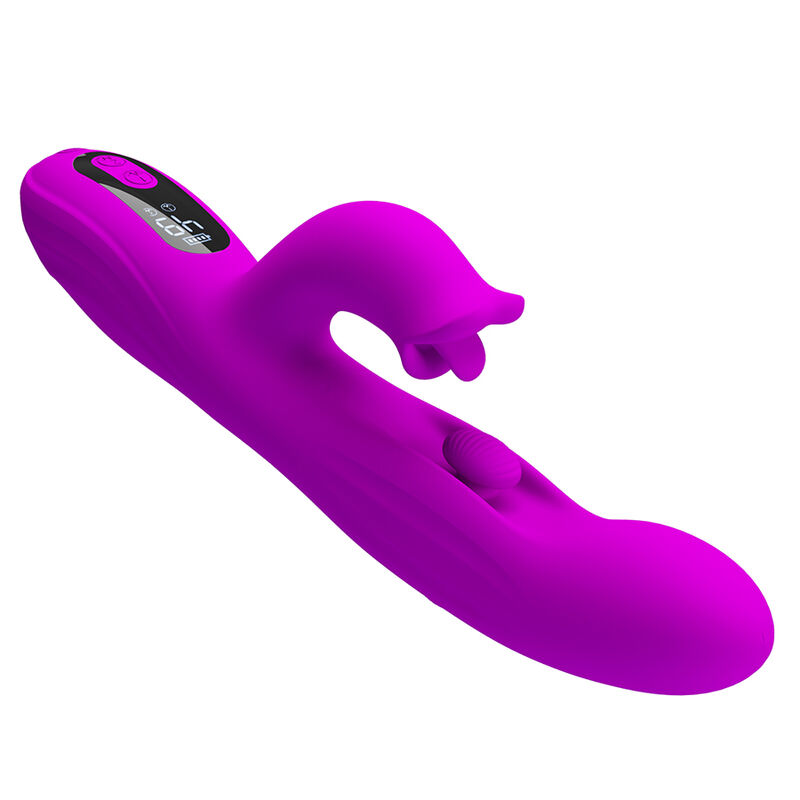 Pretty Love-Yalanda Vibrator Hase schwingende Lila LED · Vibratoren