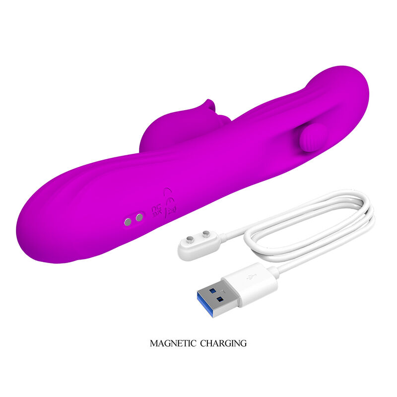 Pretty Love-Yalanda Vibrator Hase schwingende Lila LED · Vibratoren (Bild 7)