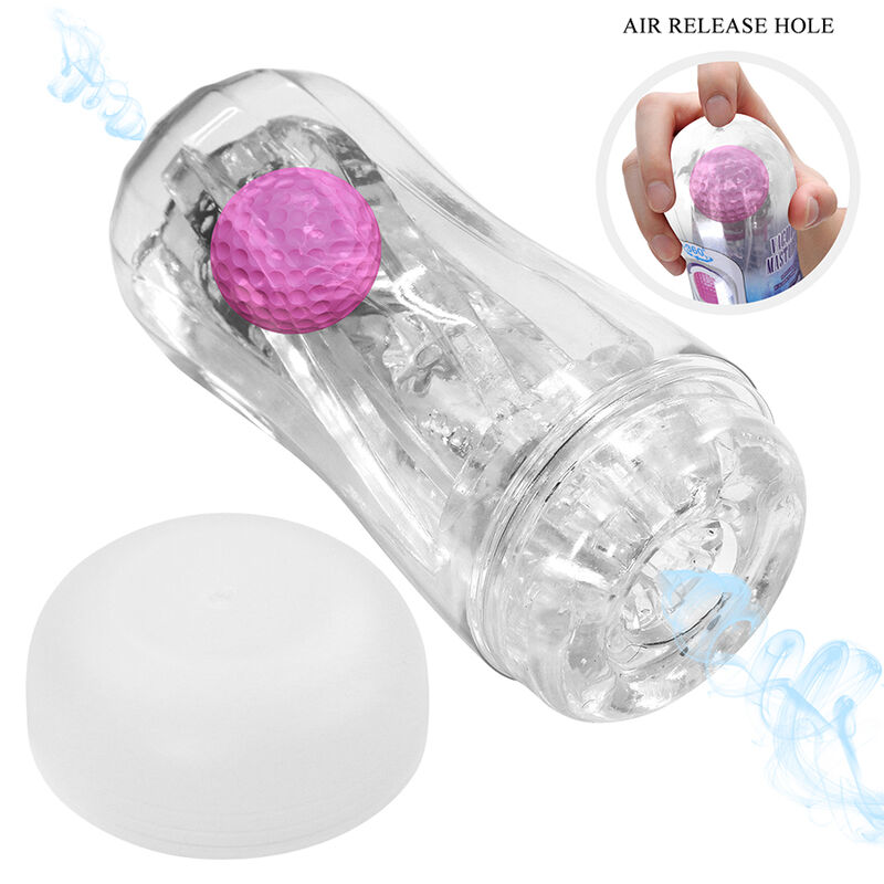 Pretty Love-Masturbator Cup 360 Textur Transparent · Sextoys (Bild 4)