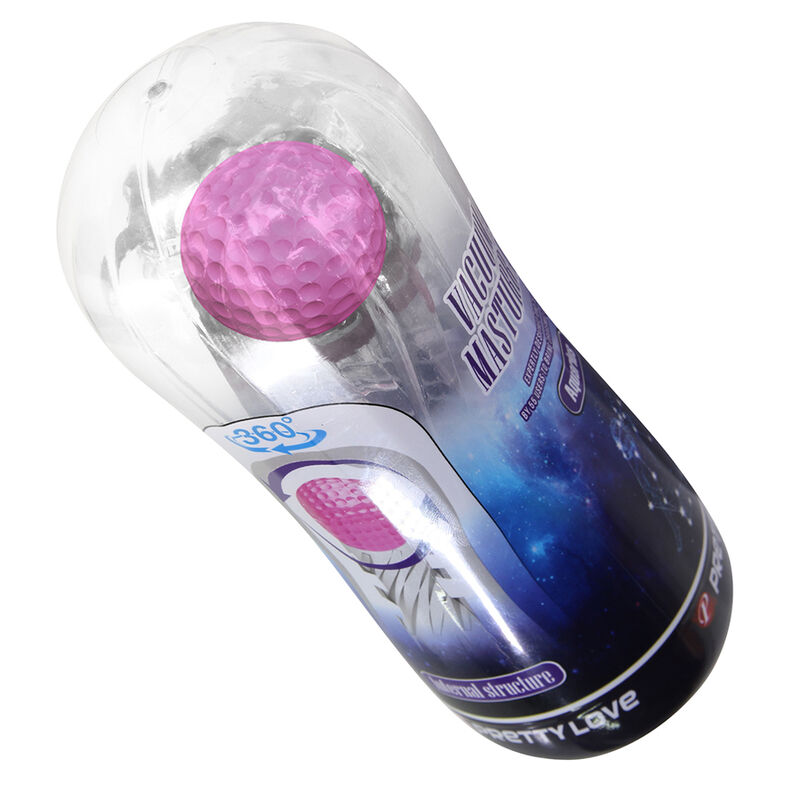 Pretty Love-Masturbator Cup 360 Textur Transparent · Sextoys (Bild 5)