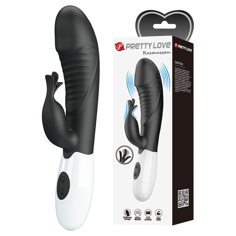 Pretty Love-Rasmussen Vibrator Rabbit 30 Funktionen Schwarz · Vibratoren (Bild 7)