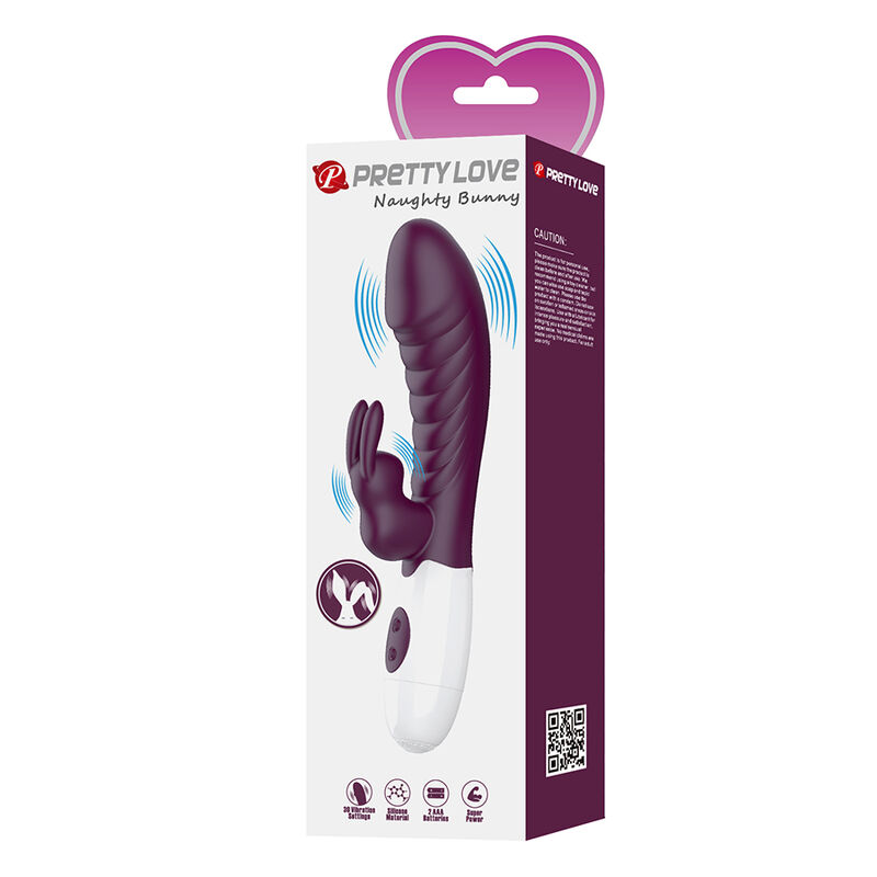 Pretty Love-Naughty Bunny Vibrator Rabbit mit 30 Funktionen · Vibratoren (Bild 5)