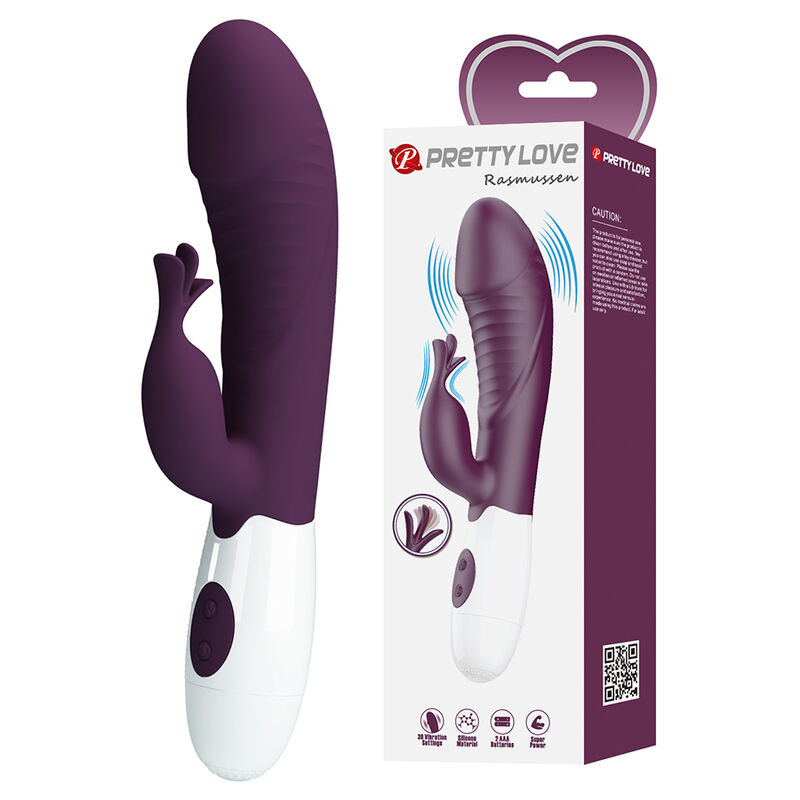 Pretty Love-Rogue Muse Vibrator Rabbit 30 Funktionen Lila · Vibratoren (Bild 7)